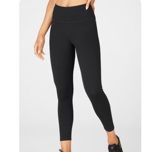 NWT Fabletics Black Powerhold 7/8 Legging